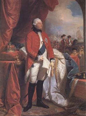 Benjamin West George III (mk25) oil painting image